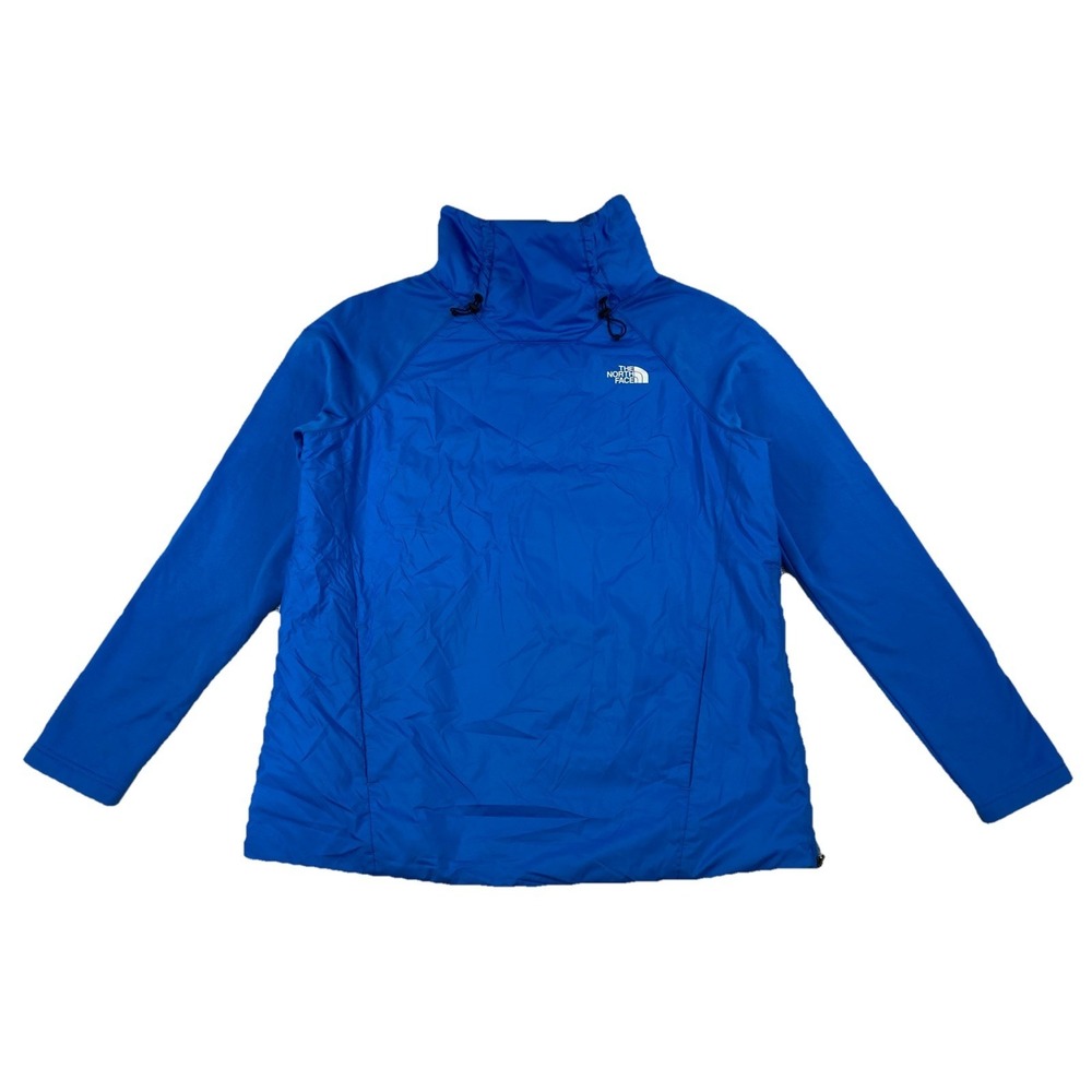 The North Face Canyonlands Insulated Hybrid Pullover Blue Women's Medium